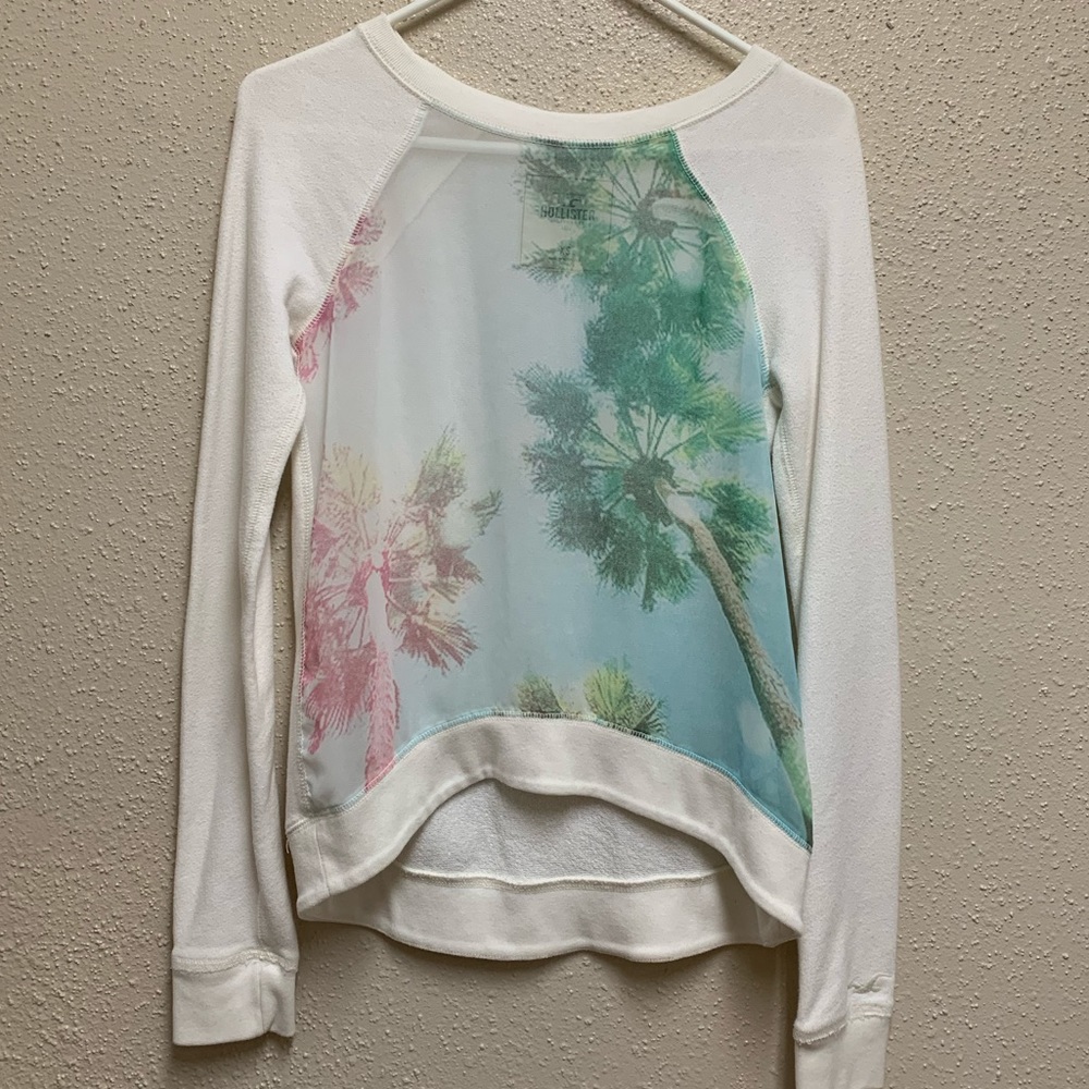 Sheer sweatshirt